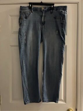 Democracy Light Wash Blue  Jeans